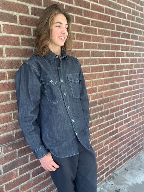 Cool Ruler Denim Shirt - Wild Outdoor Apparel