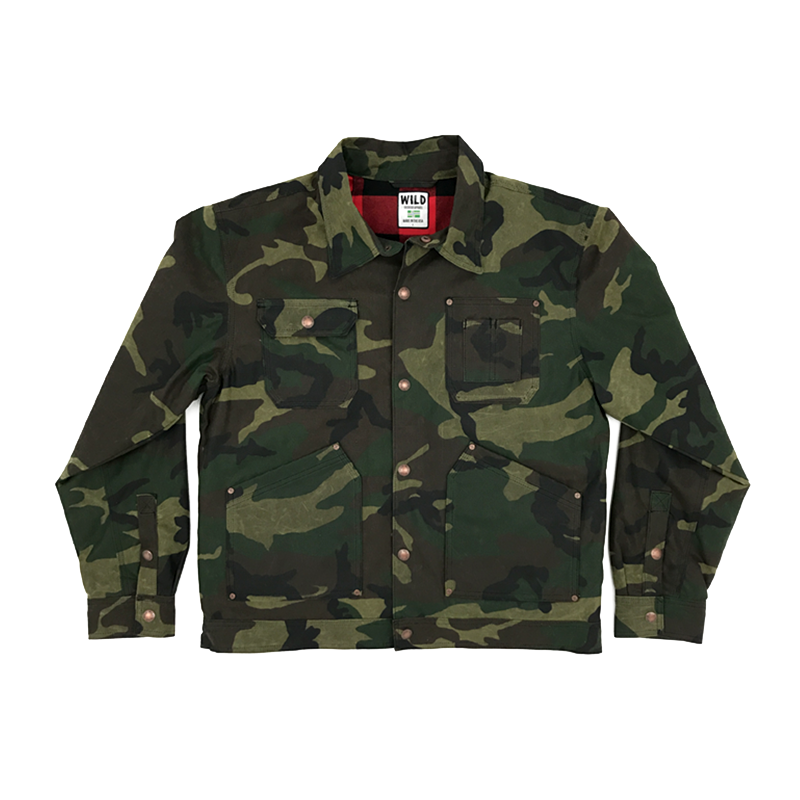 Quimby Waxed Jacket - Camo