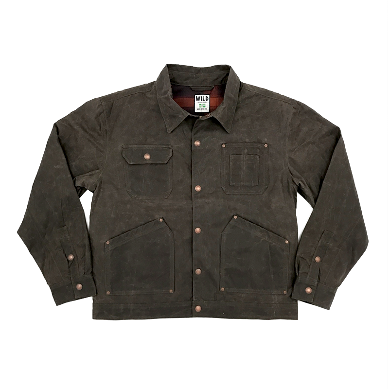 Quimby Waxed Jacket - Chocolate